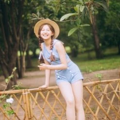 Peiliee Shop New Arrivals Dolly Sailor Set (Sailor Suit Roper Bodysuit Romper)