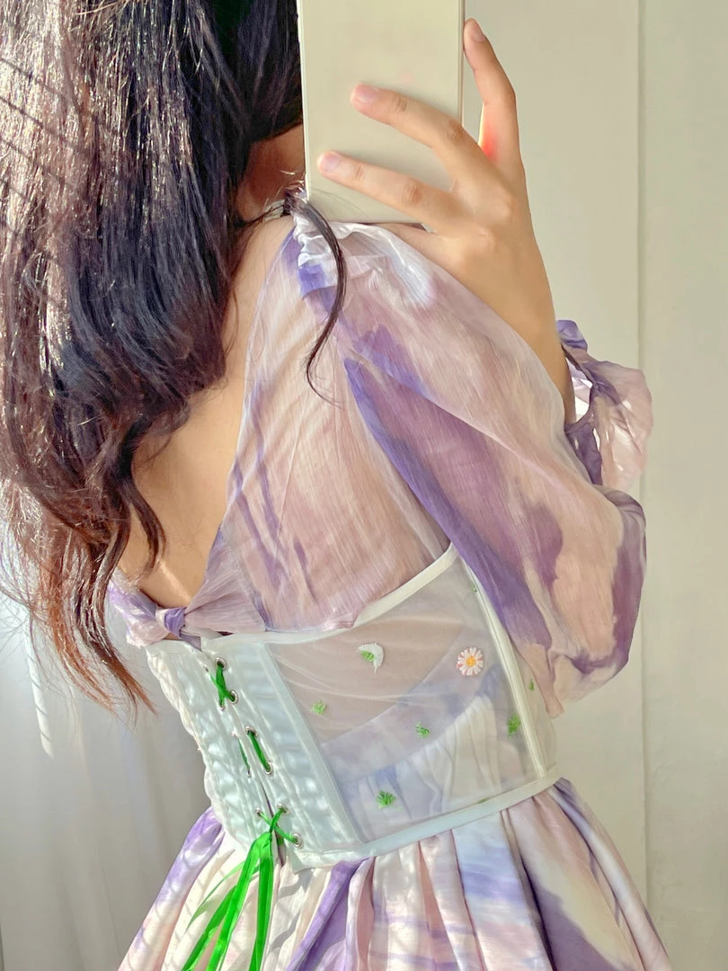 Ricchie New Arrivals Daisy Dream Handmade Underbust Corset 18 Ricchie New Arrivals Daisy Dream Handmade Underbust Corset