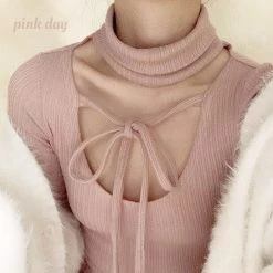 RIBERRY [Basic] Soft Angels Multi Wear Sweater Knitwear Basic Collection