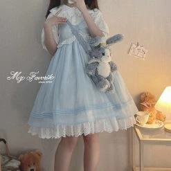 My Favorite 2022 [Basic] Mermaid Doll Mini Dress New Arrivals