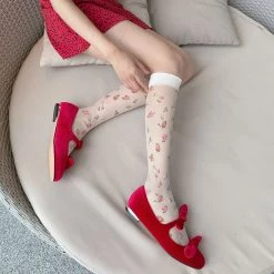 Peiliee Shop Rose Dream Socks