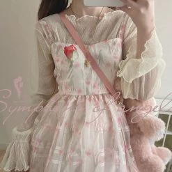 My Favorite 2022 New Arrivals [Basic] Tulips Letter Mini Dress