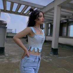 Ricchie New Arrivals [Handmade] Snow Angel Corset