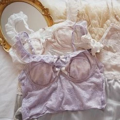 Japanese Lingerie Taro Fudge Lace Bralette New Arrivals