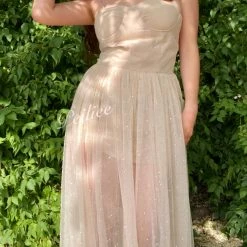 Chic Memories Moonlight Floral Midi Dress With Crystals 10 Chic Memories Moonlight Floral Midi Dress With Crystals