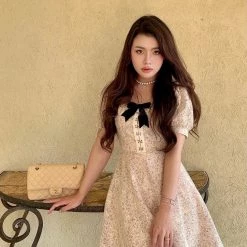 Boss JIA [Premium Selected] My Favorite Season Floral Mini Dress