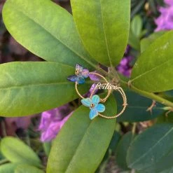 Peiliee Shop Butterfly Garden Ring New Arrivals