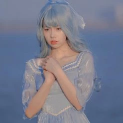 Visible Milky Way New Arrivals The Sunset Mermaid Lolita Fashion Dress