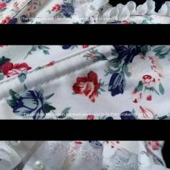 MANXI VINTAGE Rose Girl Floral Corset MANXI