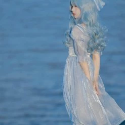Visible Milky Way New Arrivals The Sunset Mermaid Lolita Fashion Dress