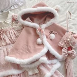 Sleep Doll [Pre-order] Snow Angel Dress Set With Cape Summer 2022