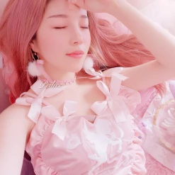 Peiliee 2 Years Anniversary The Dreamy Velvet Dress And Cotton Dress Set New Arrivals