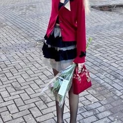 [Arilf] Lace Creamy Skirt New Arrivals