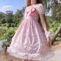 [Mid Season SALE] La Rose Rouge French Lace Dress (Design By Canmi)