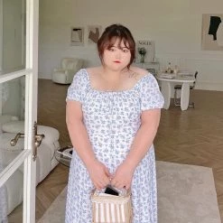 DAJUN [Curve Beauty] Summer Rainy Days Floral Vintage Dress New Arrivals