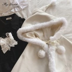 Sleep Doll [Pre-order] Snow Angel Dress Set With Cape Summer 2022