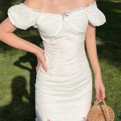 Boss JIA Delos' Dream Cotton Mini Dress Summer 2022