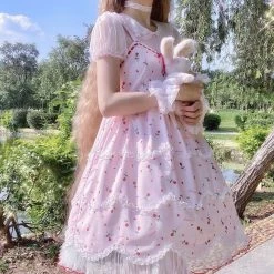 [Mid Season SALE] La Rose Rouge French Lace Dress (Design By Canmi)