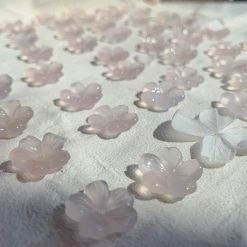 Jewelry New Arrivals Sakura Crystal Natural Gem Stone Necklace Bracelet Set