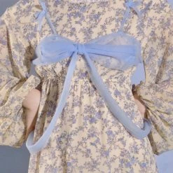 SEC-FLY Poem Of The Garden Floral Dress Set