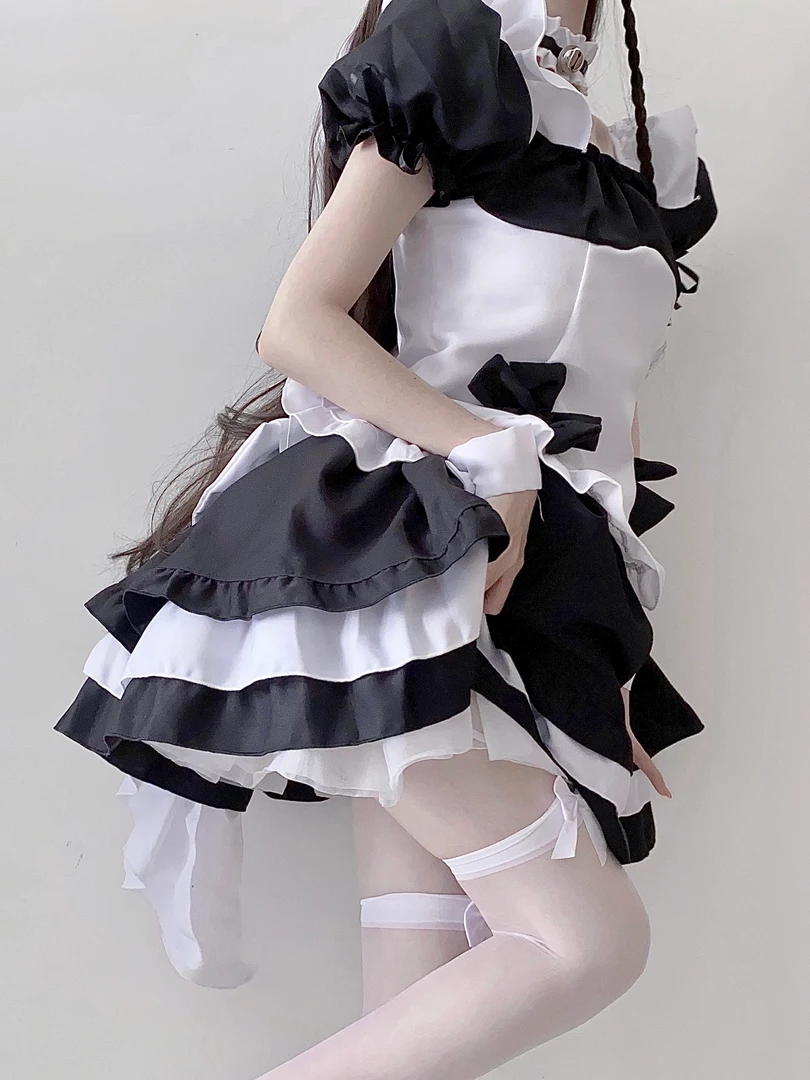 Basic Cosplay Summer 2022 Kuro Neko No Shitsuji - Love Kiki Cosplay Maid Dress Set 3 Basic Cosplay Summer 2022 Kuro Neko No Shitsuji - Love Kiki Cosplay Maid Dress Set