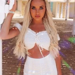 Parision New Arrivals [From Sweden] Angel Like Mini Dress Set