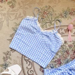 New Arrivals [Customized] Berry Dreams Gingham Set