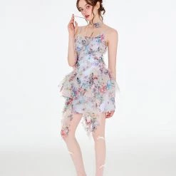 [Unosa] The Blossom Garden Bodycon Mini Dress New Arrivals