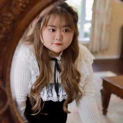 DAJUN [Curve Beauty] Princess Mary Vintage Dress