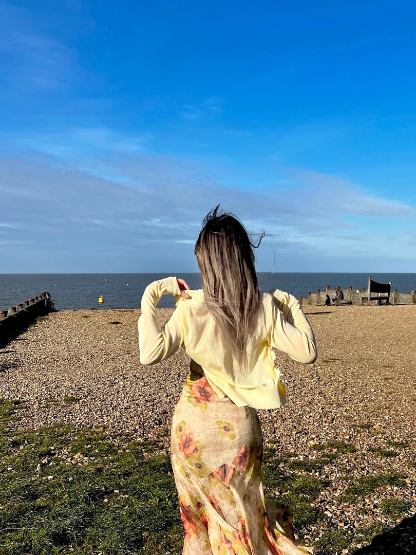 Arilf Pomegranate Flower Sea Floral Dress 10 Arilf Pomegranate Flower Sea Floral Dress