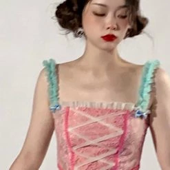 SEC-FLY New Arrivals The Y2K Dolls Corset