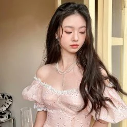 Mummy Cat Only You Can Make My Heart Bloom Floral Mini Dress