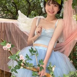 Peiliee Shop New Arrivals Angels Tutu Skirt