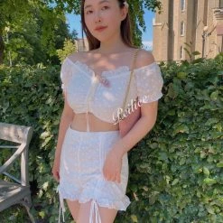 Parision New Arrivals [Parisian Style - From Sweden] Angelic Cotton Dream Set