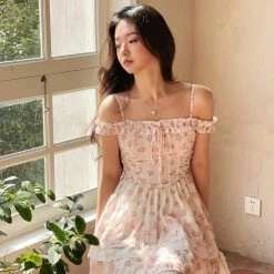 Mummy Cat Summer 2022 Pure Romance Floral Princess Dress