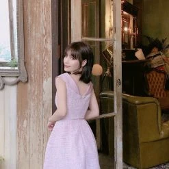 Chic Memories [Mid Season Sale] Lady Coco Tweed Dress New Arrivals