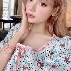 Peiliee Shop X Chic Memories [Exclusive To PeilieeShop ] Oil Painting Girls Dress