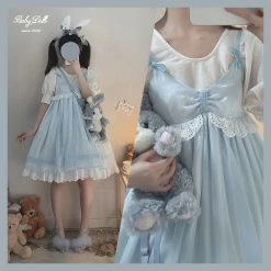 My Favorite 2022 [Basic] Mermaid Doll Mini Dress New Arrivals