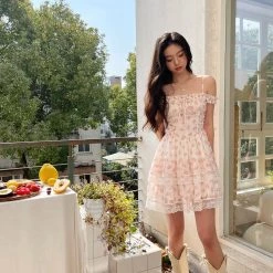 Mummy Cat Summer 2022 Pure Romance Floral Princess Dress