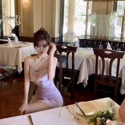 Chic Memories New Arrivals Lilac Aroma Satin Mini Dress 15 Chic Memories New Arrivals Lilac Aroma Satin Mini Dress