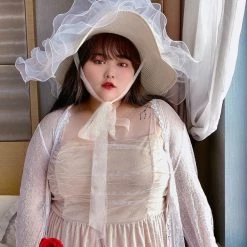 DAJUN New Arrivals [Curve Beauty] Peach Fairy Dress