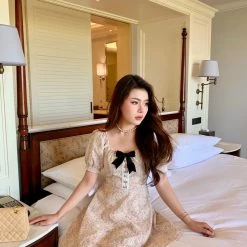 Boss JIA [Premium Selected] My Favorite Season Floral Mini Dress