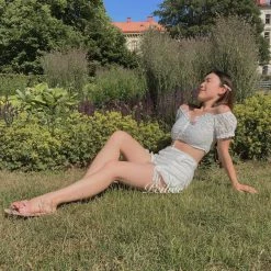 Parision New Arrivals [Parisian Style - From Sweden] Angelic Cotton Dream Set