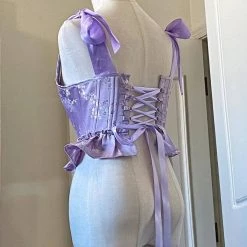 Ricchie Lavender Dream Corset Handmade New Arrivals 12 Ricchie Lavender Dream Corset Handmade New Arrivals