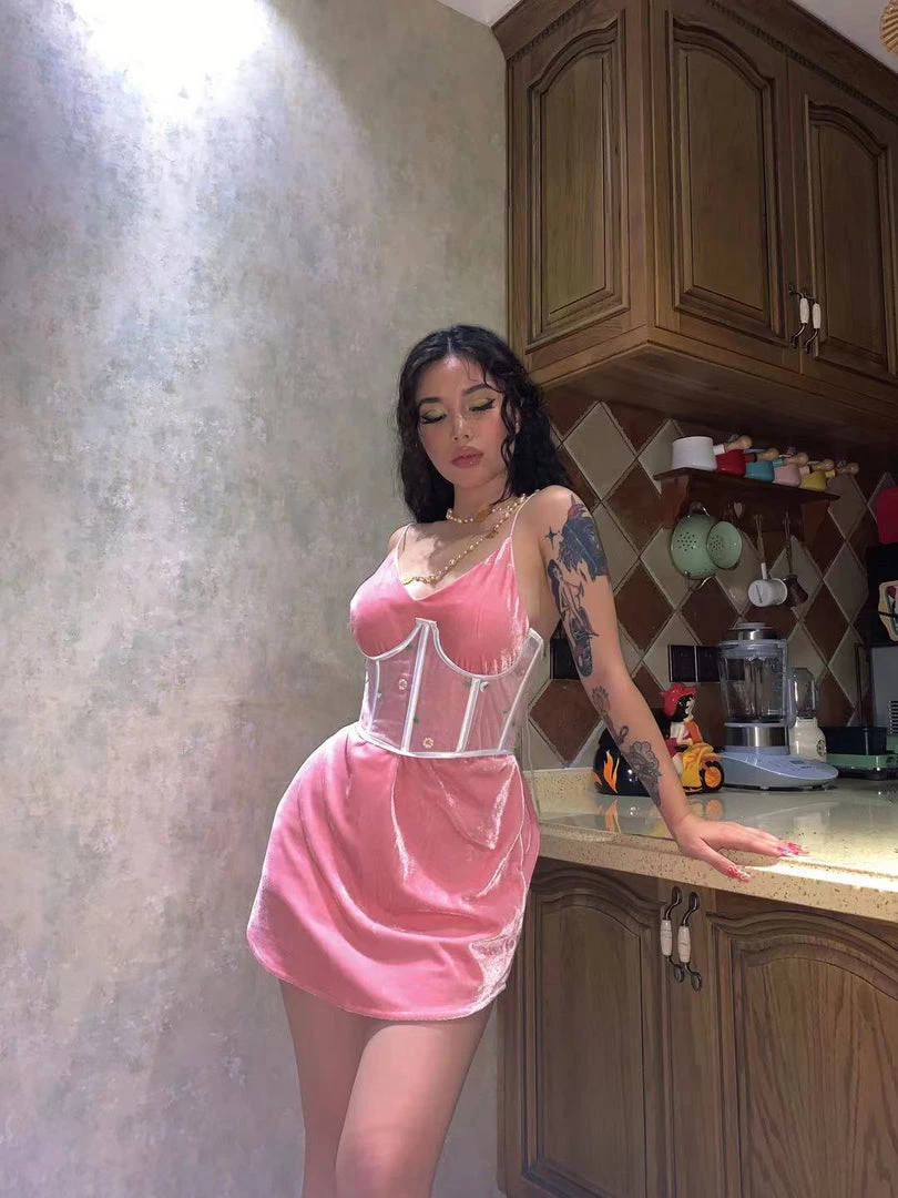 Ricchie New Arrivals Daisy Dream Handmade Underbust Corset 4 Ricchie New Arrivals Daisy Dream Handmade Underbust Corset