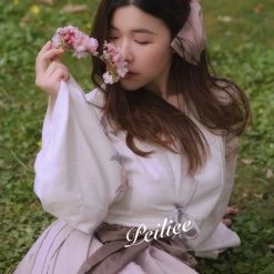 Peiliee Shop Sakura Season Chinese HanFu Style Dress Set 9 Peiliee Shop Sakura Season Chinese HanFu Style Dress Set