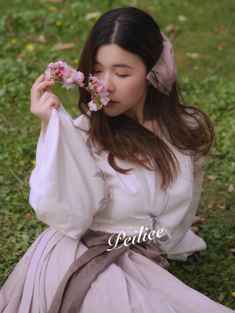 Peiliee Shop Sakura Season Chinese HanFu Style Dress Set 4 Peiliee Shop Sakura Season Chinese HanFu Style Dress Set
