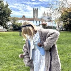 [Arilf] Winter In Paris Garden Floral Dress New Arrivals