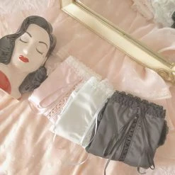 Japanese Lingeire BabyDoll Ribbon Satin Pantie New Arrivals