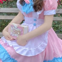 Basic Cosplay Meow Meow Kitty Maid Dress Set Summer 2022